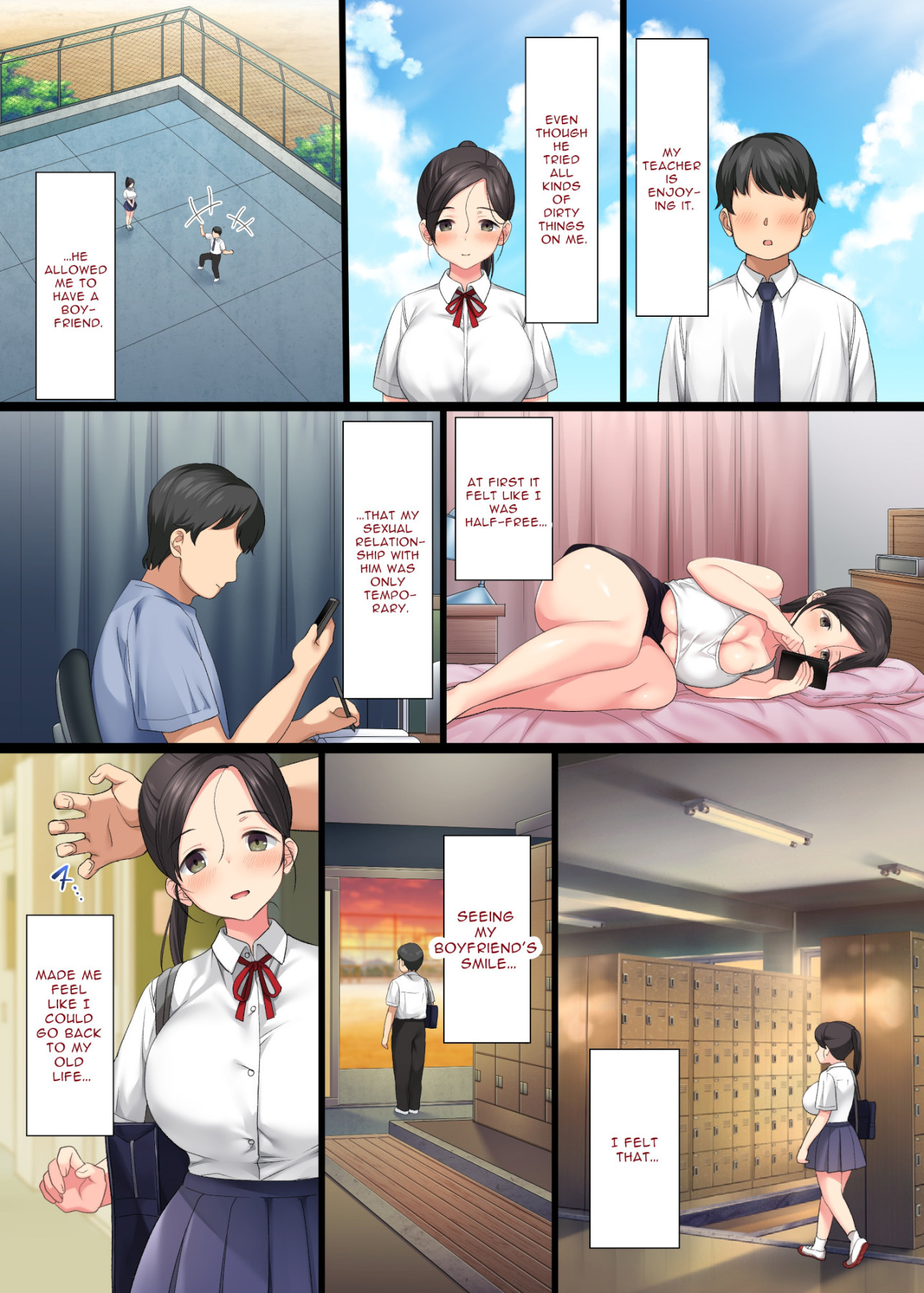 Hentai Manga Comic-Introverted Beauty Gets Raped Over and Over by Her Homeroom Teacher 3-Read-12